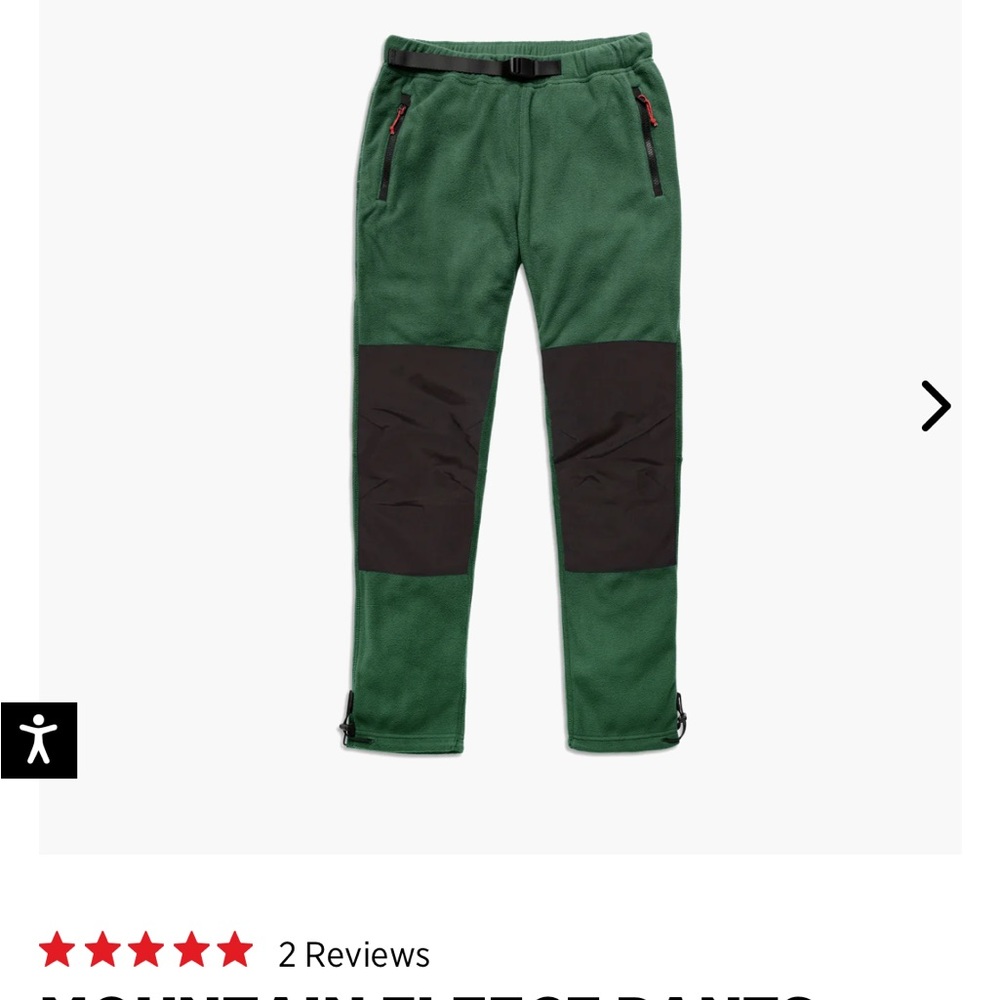 Topo Designs Mountain Fleece Pants